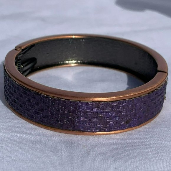 Purple Bangle Women's Bracelet - 2 3/4" Diameter - Picture 3 of 7